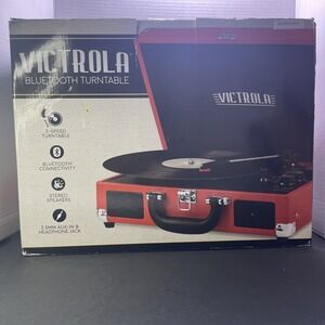 Victrola VSC-550BT-RED Turntable Record Player